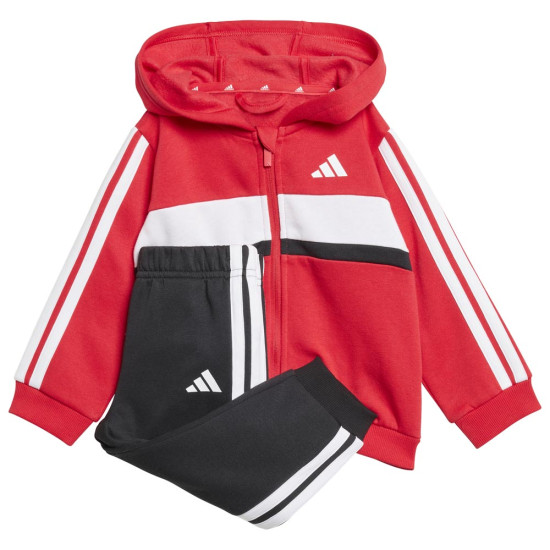 Adidas Βρεφικές φόρμες σετ Essentials Tiberio 3-Stripes Fleece Tracksuit Adidas Βρεφικές φόρμες σετ Essentials Tiberio 3-Stripes Fleece Tracksuit